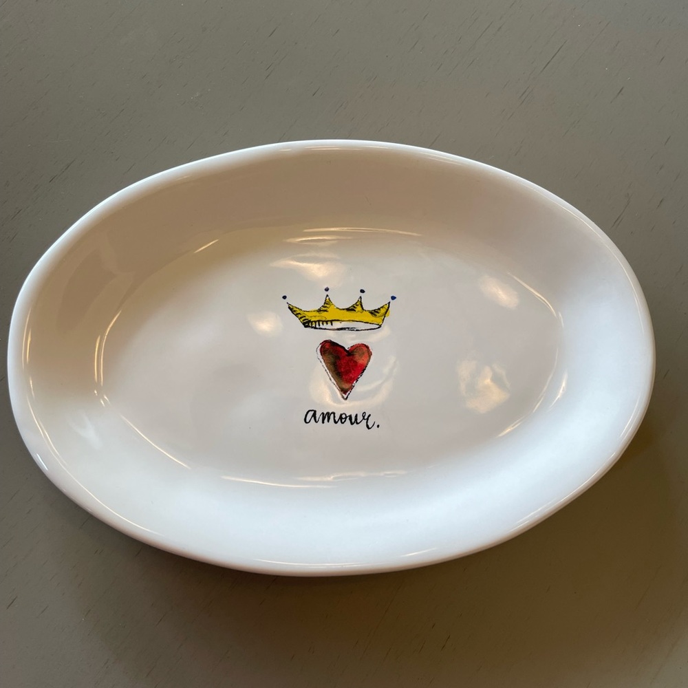 Rae Dunn Amour Plate
